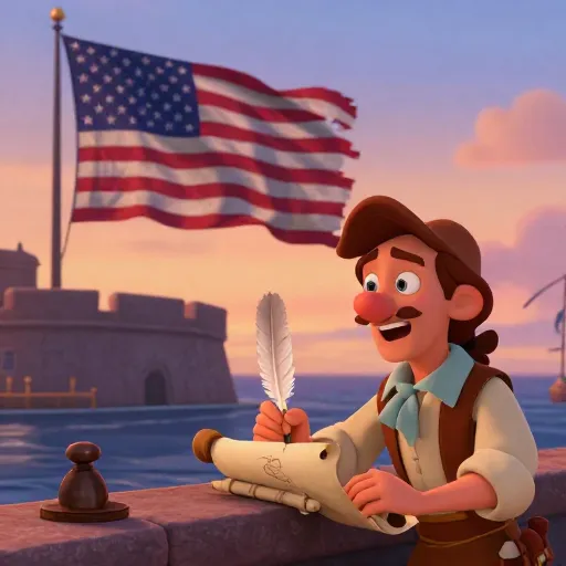 Francis Scott Key Writes the Star-Spangled Banner