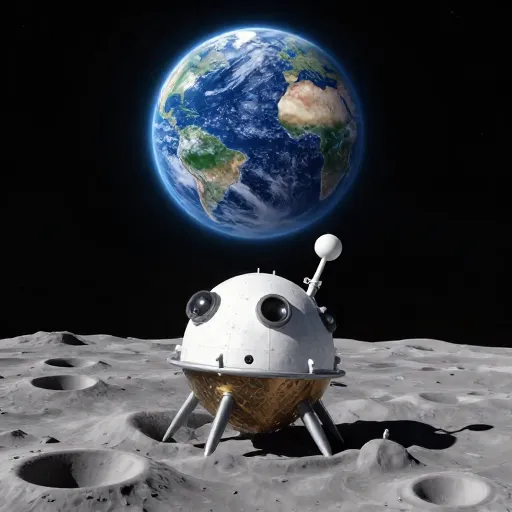 First Man-Made Object on the Moon!