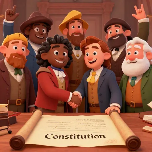 US Constitution Gets Signed in Philadelphia