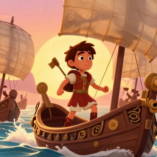 Octavian Crushes Cleopatra's Fleet at Actium