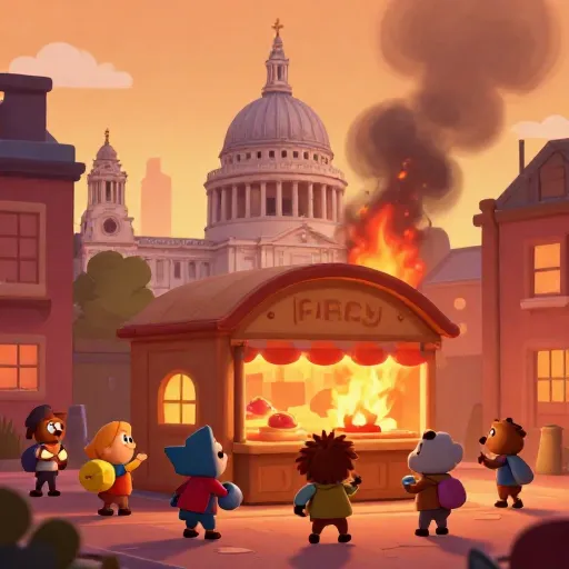 The Great Fire of London Begins!