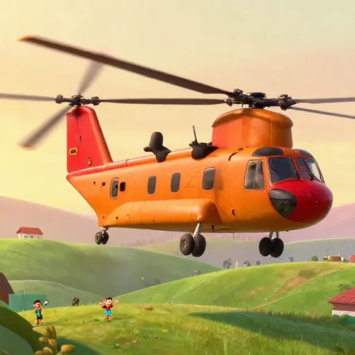 The Mighty Chinook Helicopter Takes Flight!