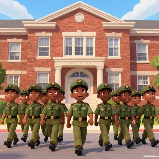 Little Rock Nine Integrate Central High School