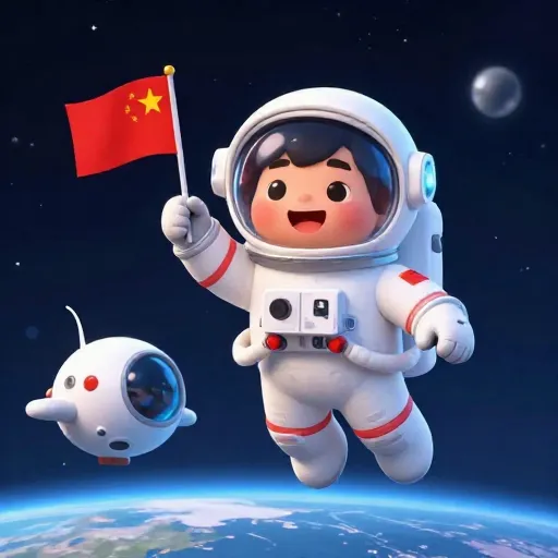 China's First Astronaut Walks in Space!