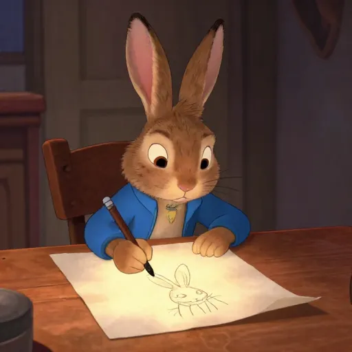 The Very First Peter Rabbit Story is Written