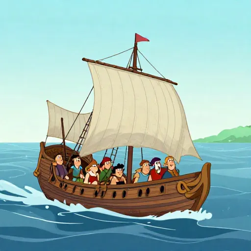 Pilgrims Set Sail on the Mayflower