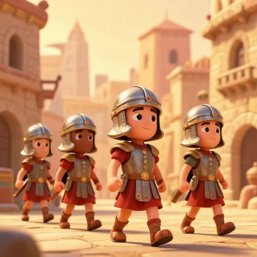 Roman Soldiers Take Over Jerusalem