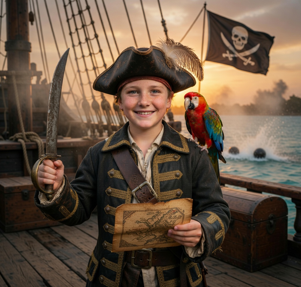 Pirate Captain portrait