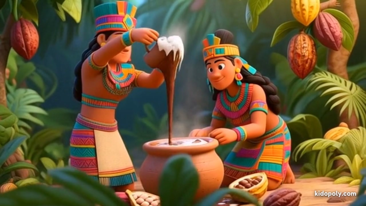 La Bebida de Chocolate Maya