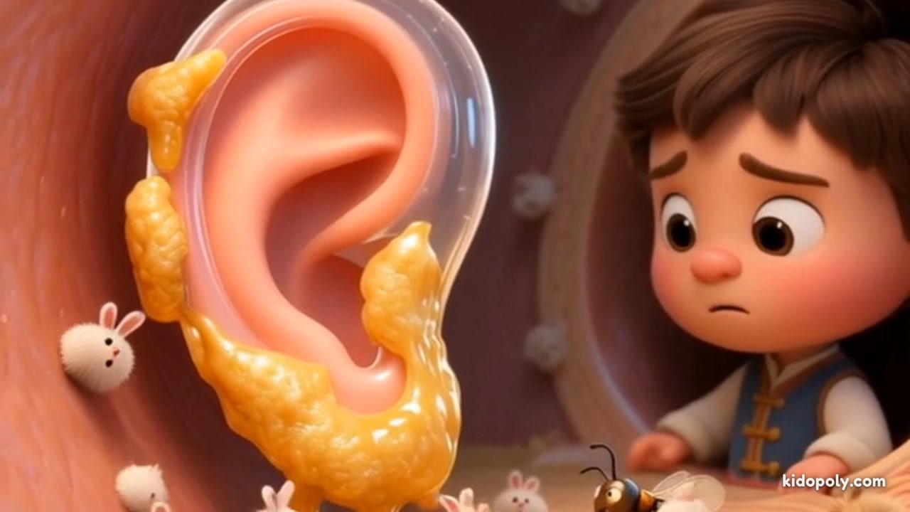 El Trabajo Pegajoso de la Cera de Oído