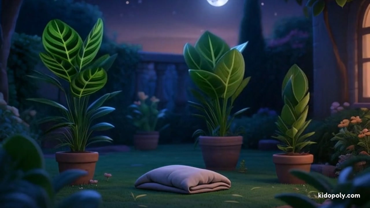 ¡Las Plantas se Van a Dormir!