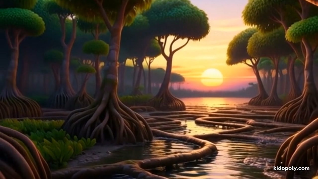 Raíces de Árboles Caminantes