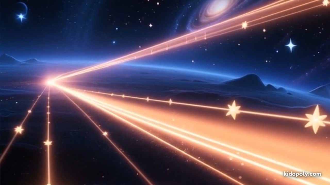 El Viaje Espacial de la Luz